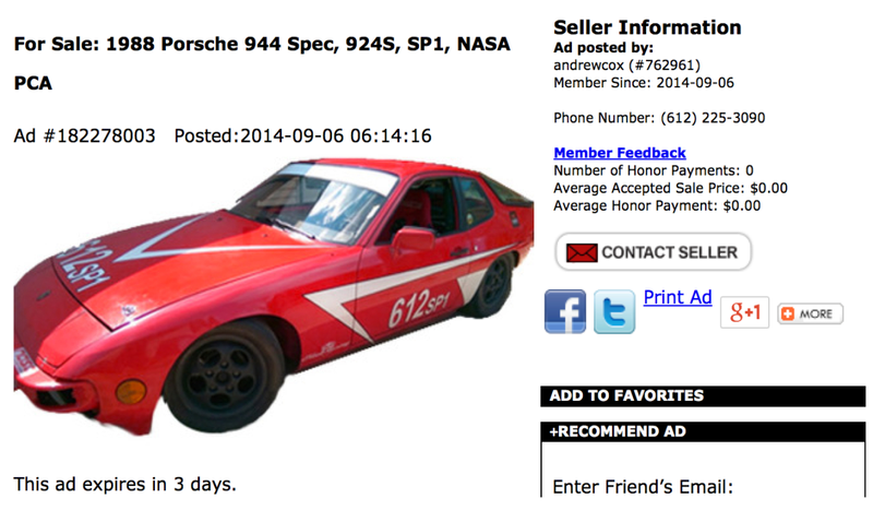 Illustration for article titled Forget Black Friday - Here's Twelve Race Cars You Can Buy Online
